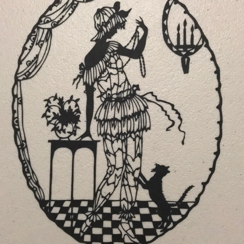 π Handmade PaperCut Silhouette Scherenschnβ¦ - Picture 2 of 6